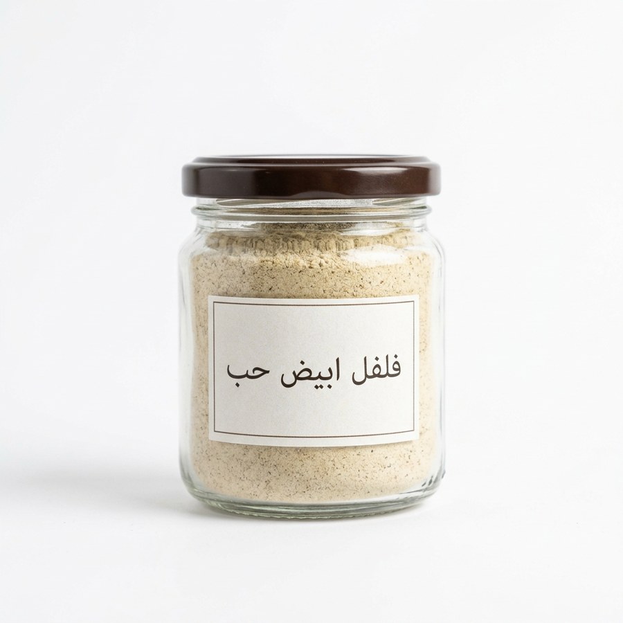 فلفل ابيض حب
