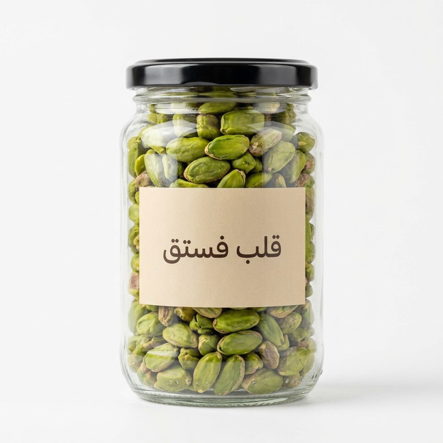قلب فستق