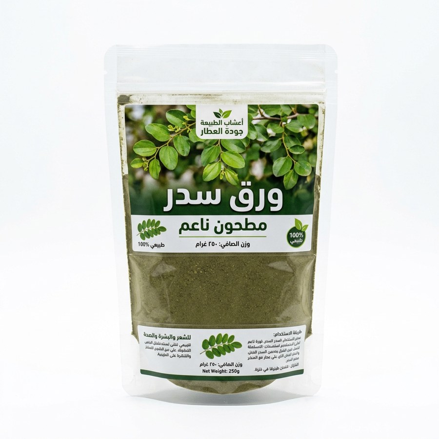 ورق سدر مطحون ناعم