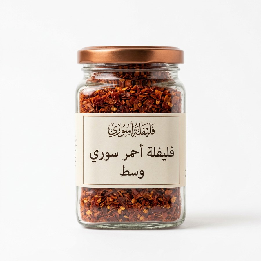فليفلة أحمر سوري وسط