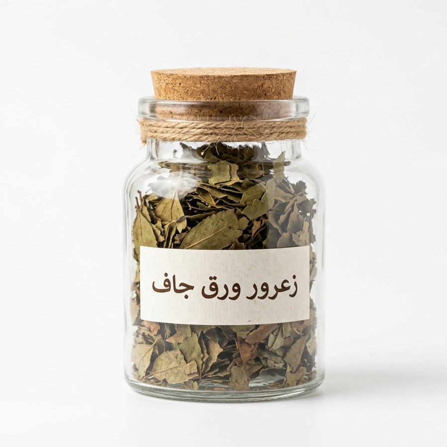 زعرور ورق جاف