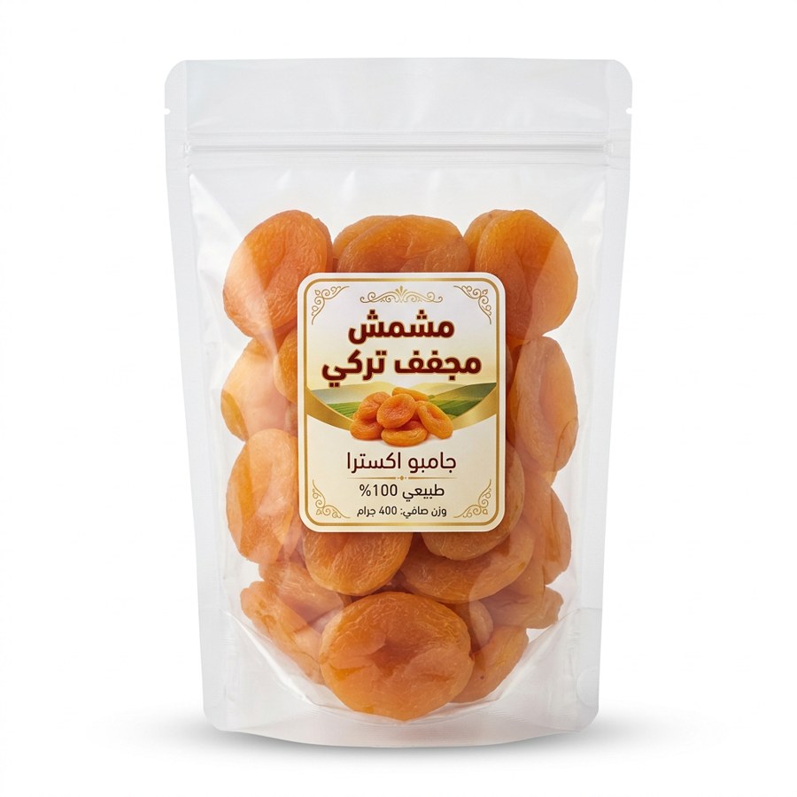 مشمش مجفف تركي جامبو اكسترا