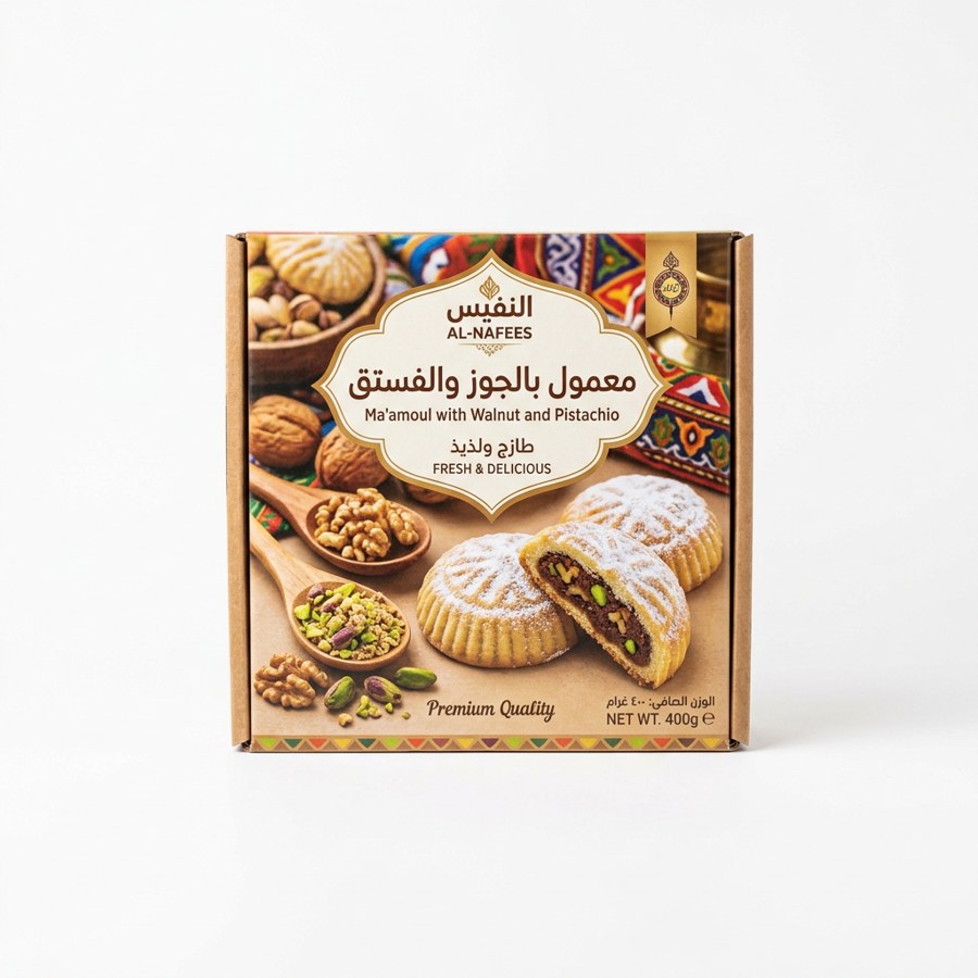 معمول بالجوز والفستق