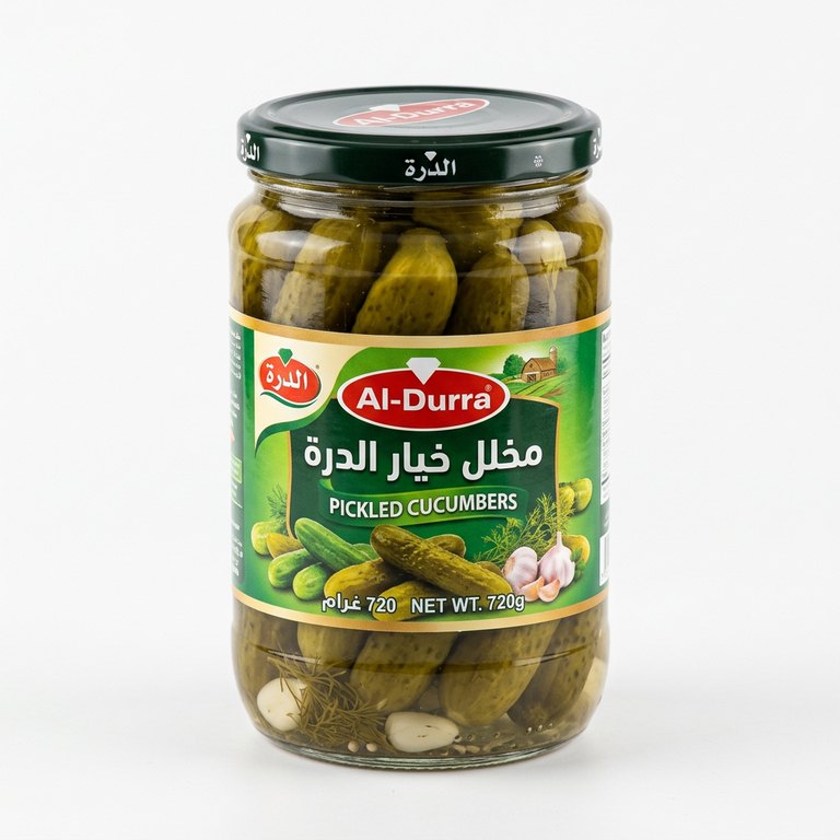 مخلل خيار الدرة 720 غ