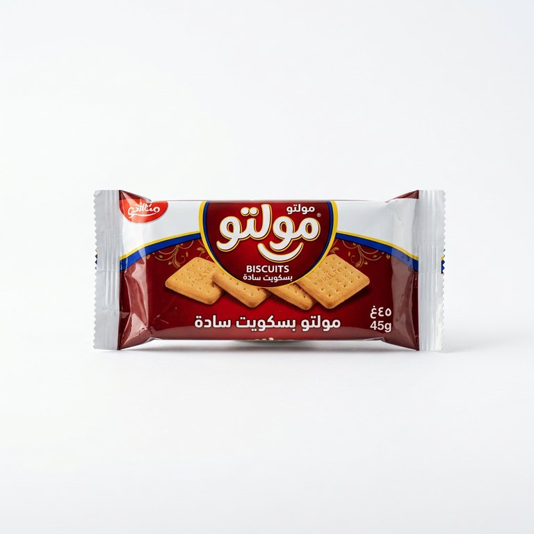 مولتو بسكويت سادة 45غ