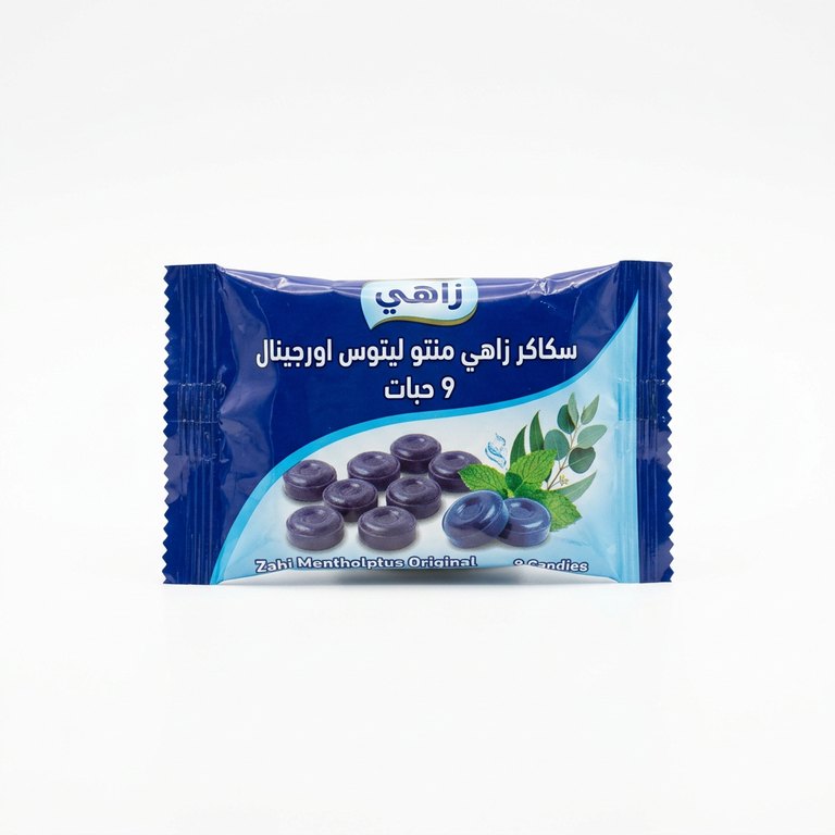 سكاكر زاهي منتو ليبتوس اورجينال ازرق 9 حبات