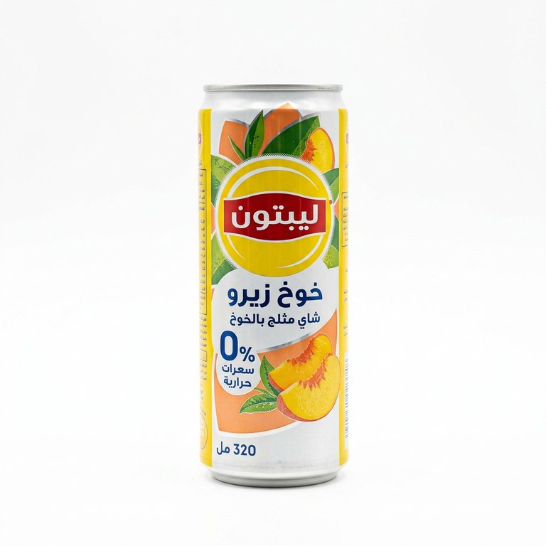 ليبتون خوخ زيرو 320 مل