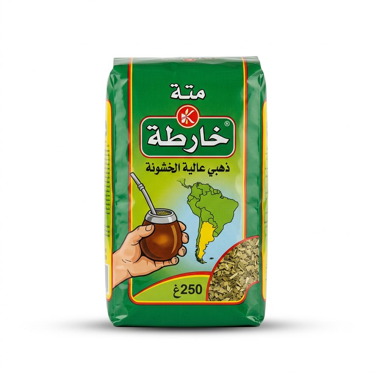 متة خارطة ذهبي عالية الخشونة 250غ