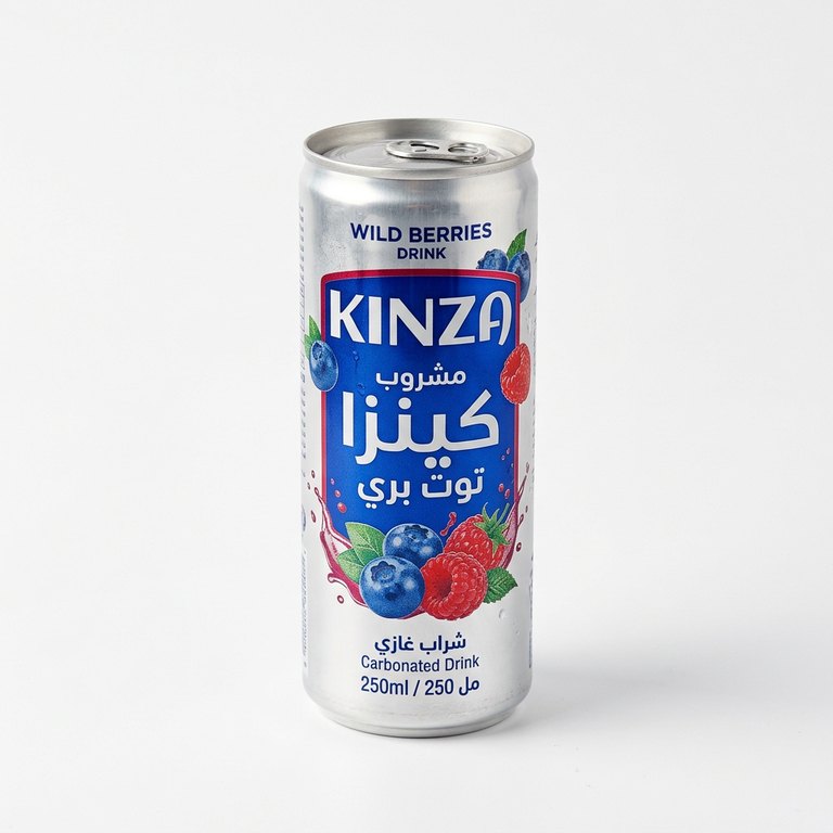 مشروب كينزا توت بري 250 مل