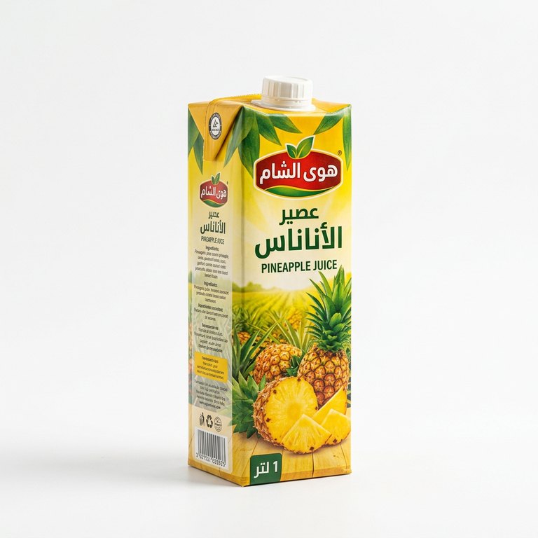 عصير الاناناس هوى الشام 1 لتر