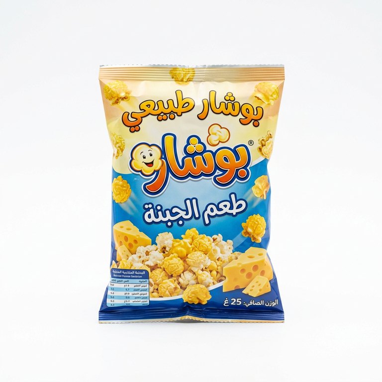 بوشار طبيعى طعم الجبنة 25 غ