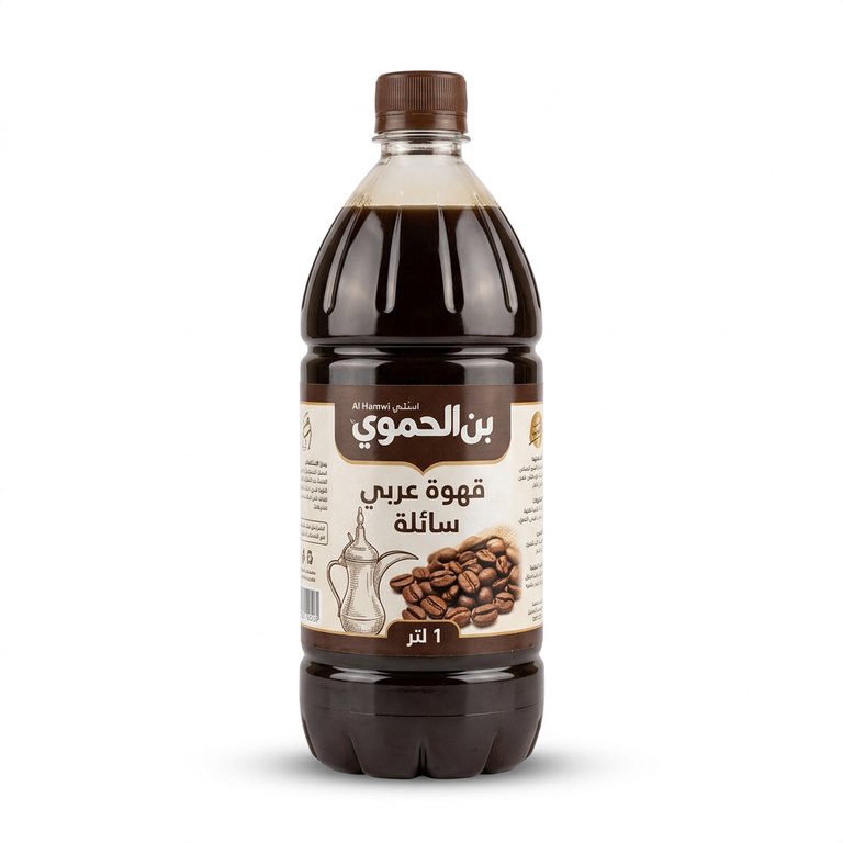 قهوة عربي سائلة بن الحموي 1لتر