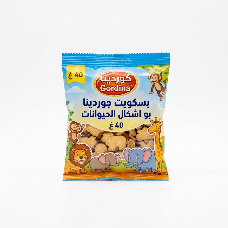 بسكويت جوردينا بو اشكال الحيوانات 40 غ