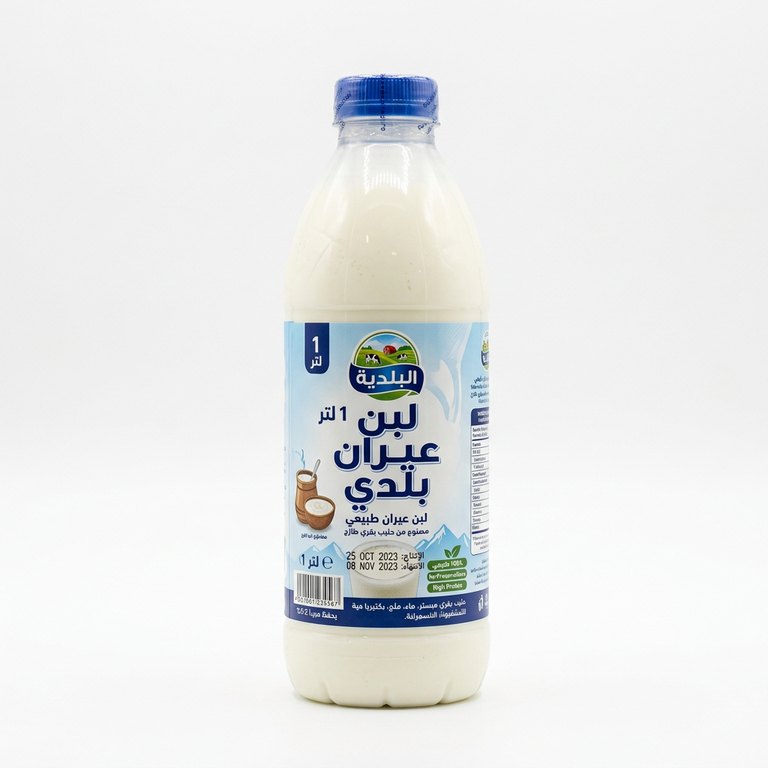 لبن عيران بلدي 1 لتر