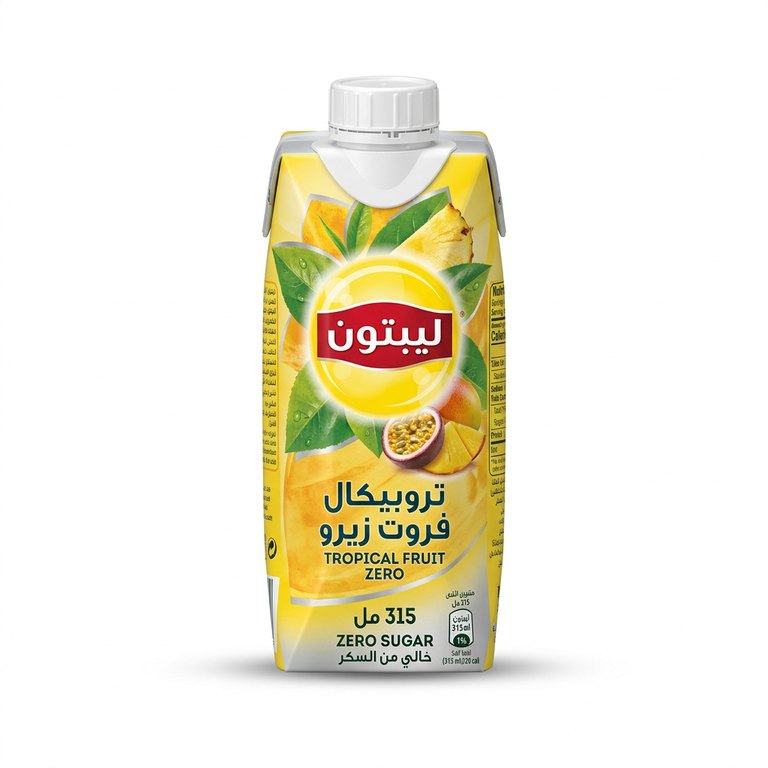 ليبتون تروبيكال فروت زيرو 315 مل