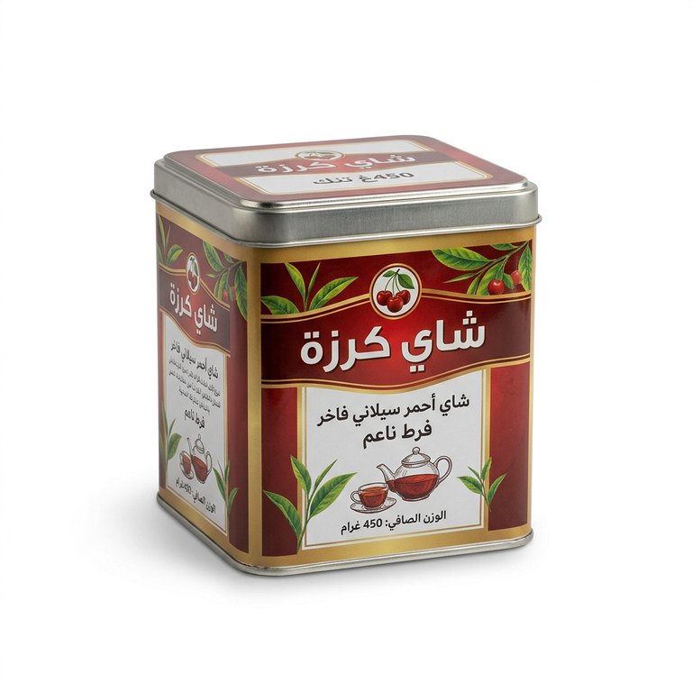 شاي كرزة 450غ تنك