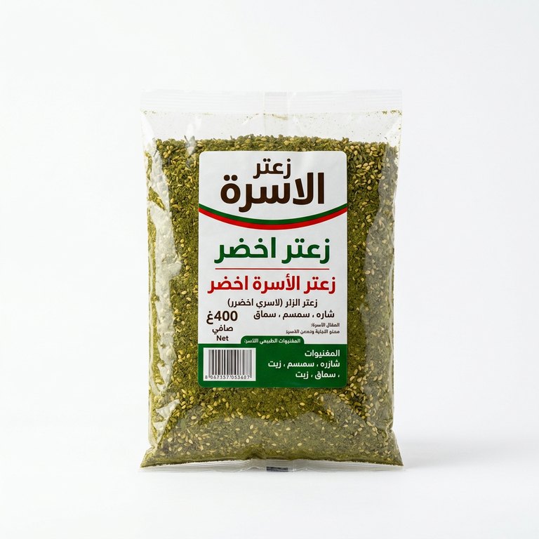 زعتر الاسرة اخضر 400غ
