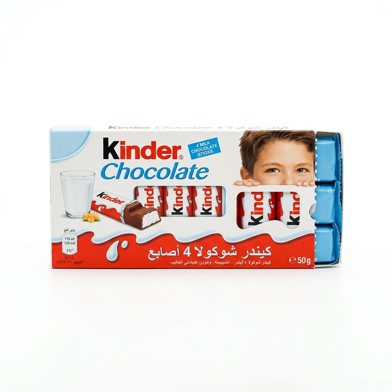 كيندر شوكولا 4 اصابع