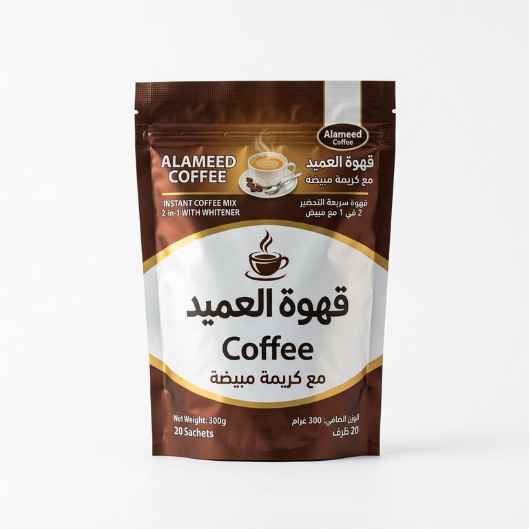 قهوة العميد مع كريمة مبيضة