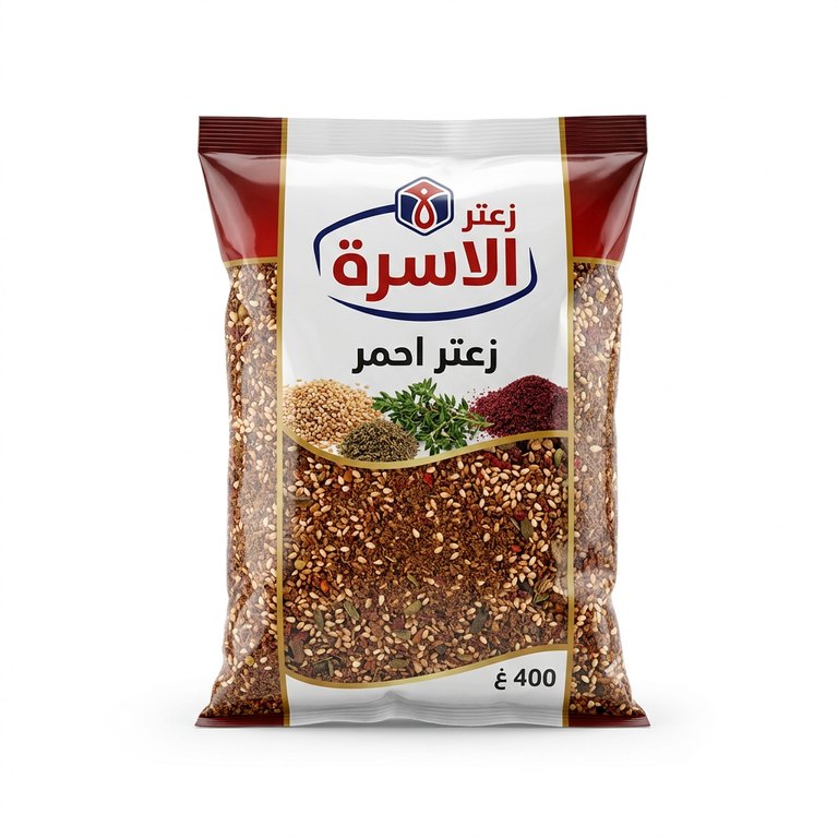 زعتر الاسرة احمر 400 غ
