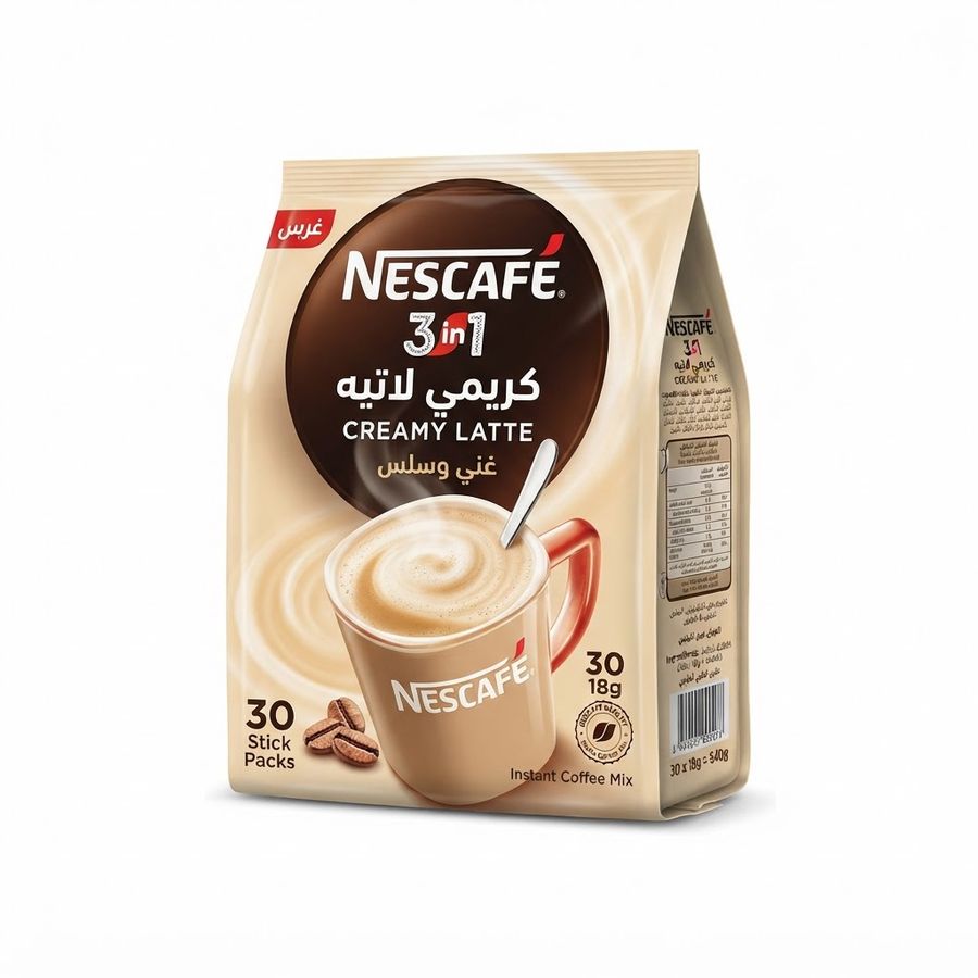 نسكافيه 3*1 كريمي لاتيه