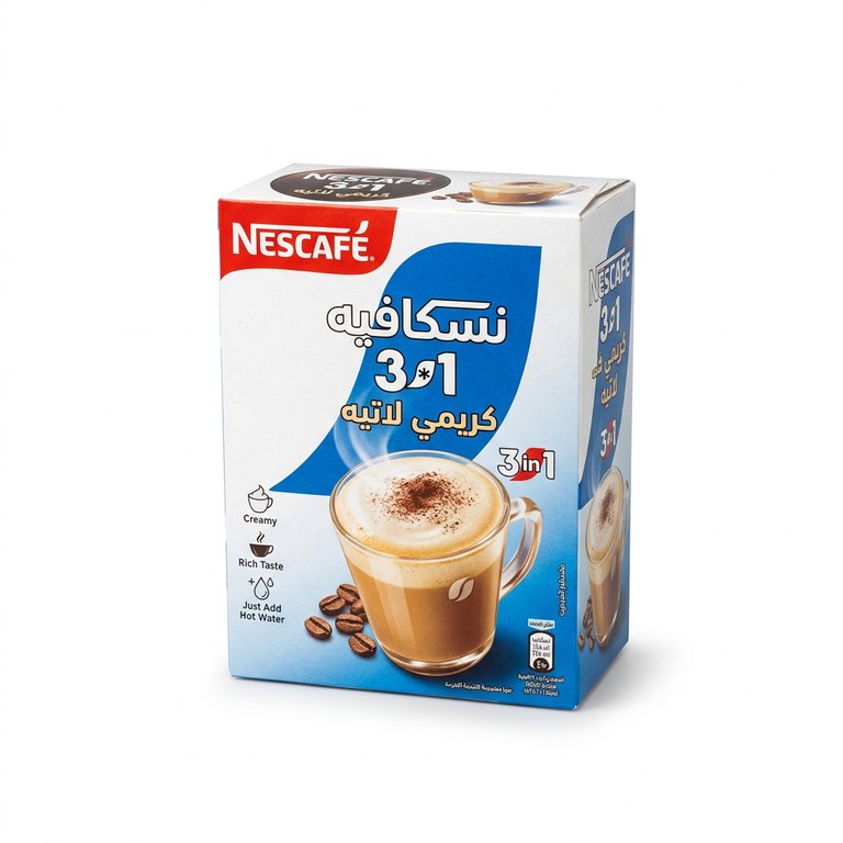 نسكافيه 3*1 كريمي لاتيه