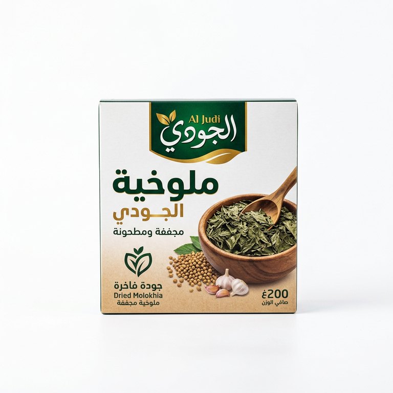 ملوخية الجودي 200غ كرتون