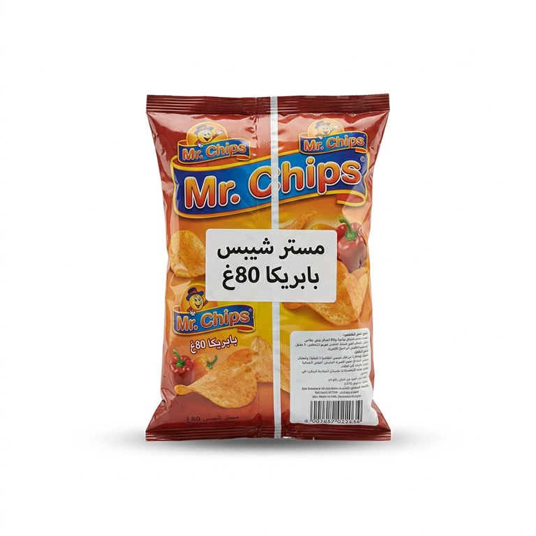 مستر شيبس بابريكا 80غ