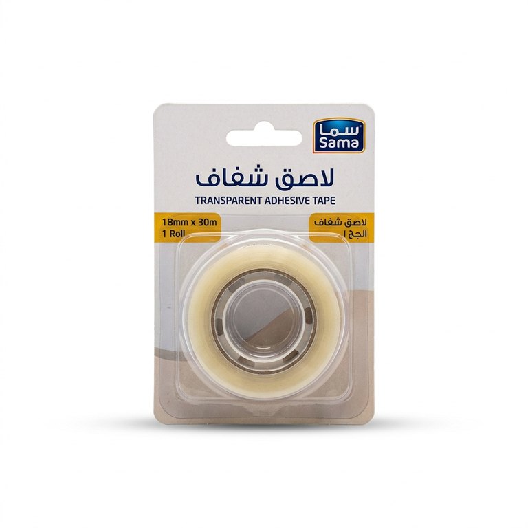 لاصق شفاف