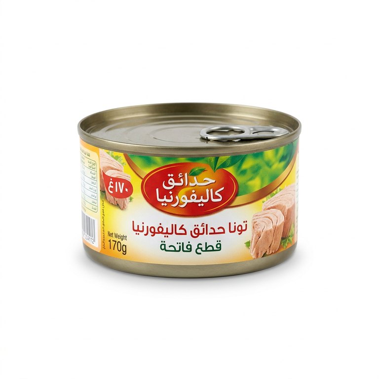 تونا حدائق كاليفورنيا قطع فاتحة 170غ