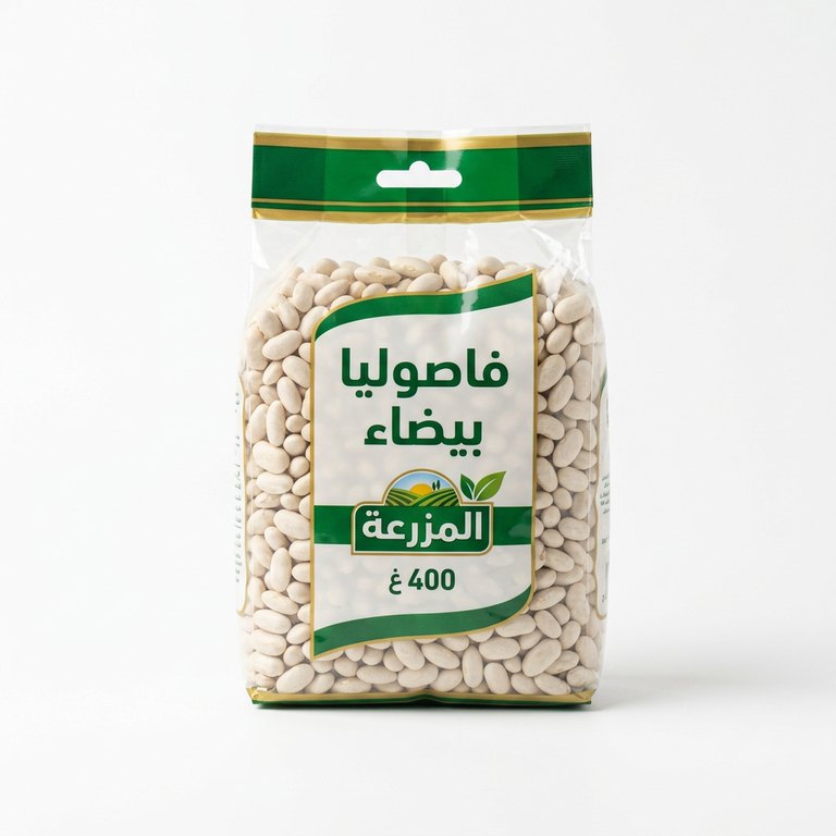 فاصوليا بيضاء المزرعة 400 غ
