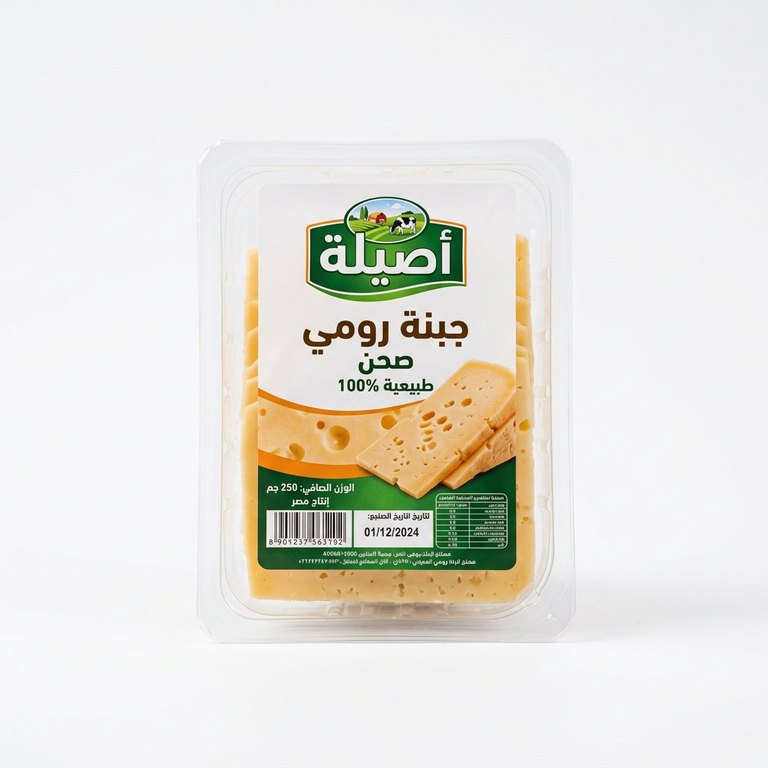 جبنة رومي اصيلة صحن